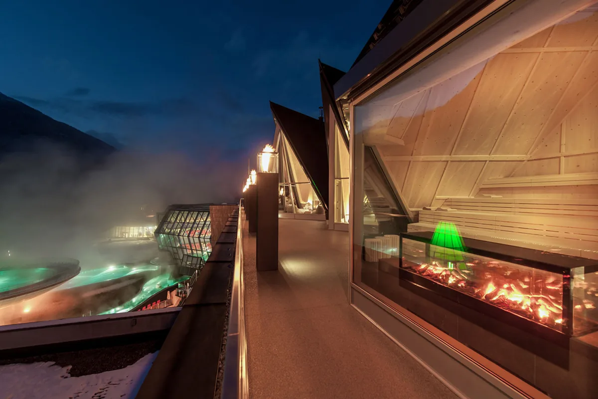 Außenbereich des SPA 3000