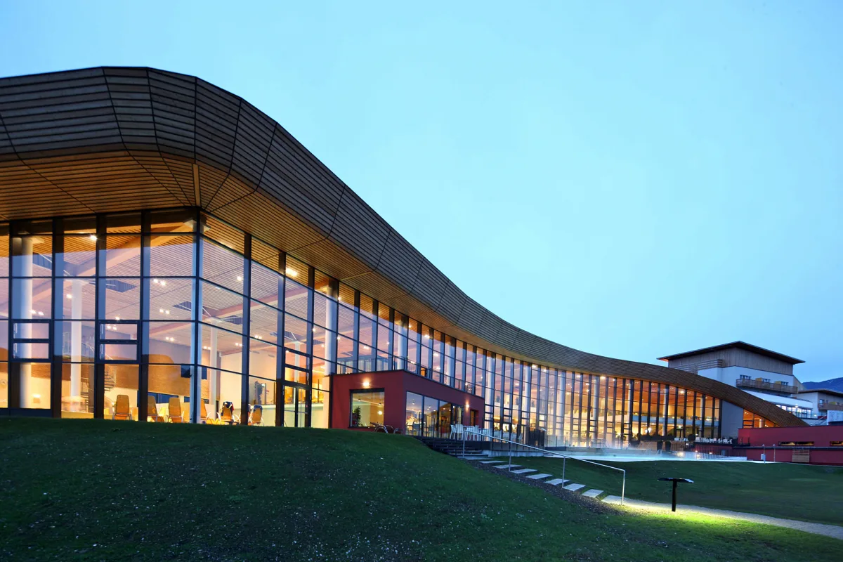 Außenansicht Grimming-Therme