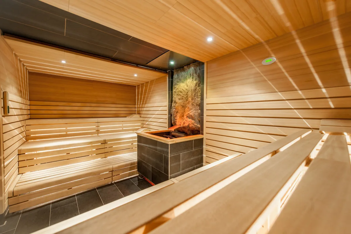 Sauna im TAUERN SPA